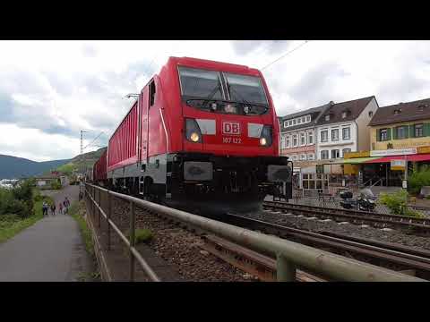 Rüdesheim bebt - Güterzüge am südlichen Tor zum Mittelrheintal