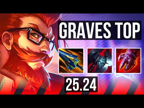 GRAVES vs GNAR (TOP) | EUW Diamond | 25.24