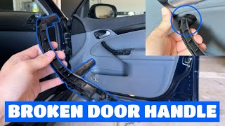 Saab 9-3 Quick Fix - Broken Door Pull Replacement
