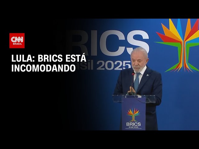 Lula afirma que o grupo do Brics está “incomodando” | BASTIDORES CNN