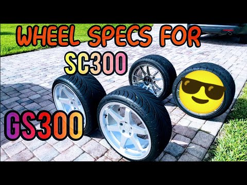 ESR WHEEL FITMENT SPECS FOR THE LEXUS SC300 AND GS300