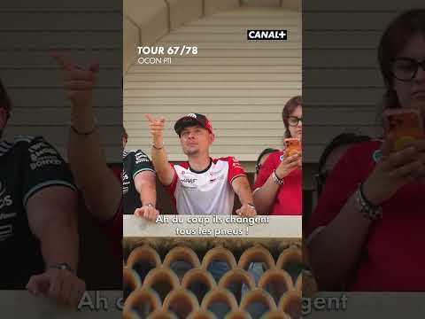 Le + GRAND FAN d'OCON au monde 😱🇫🇷 #f1 #austriangp
