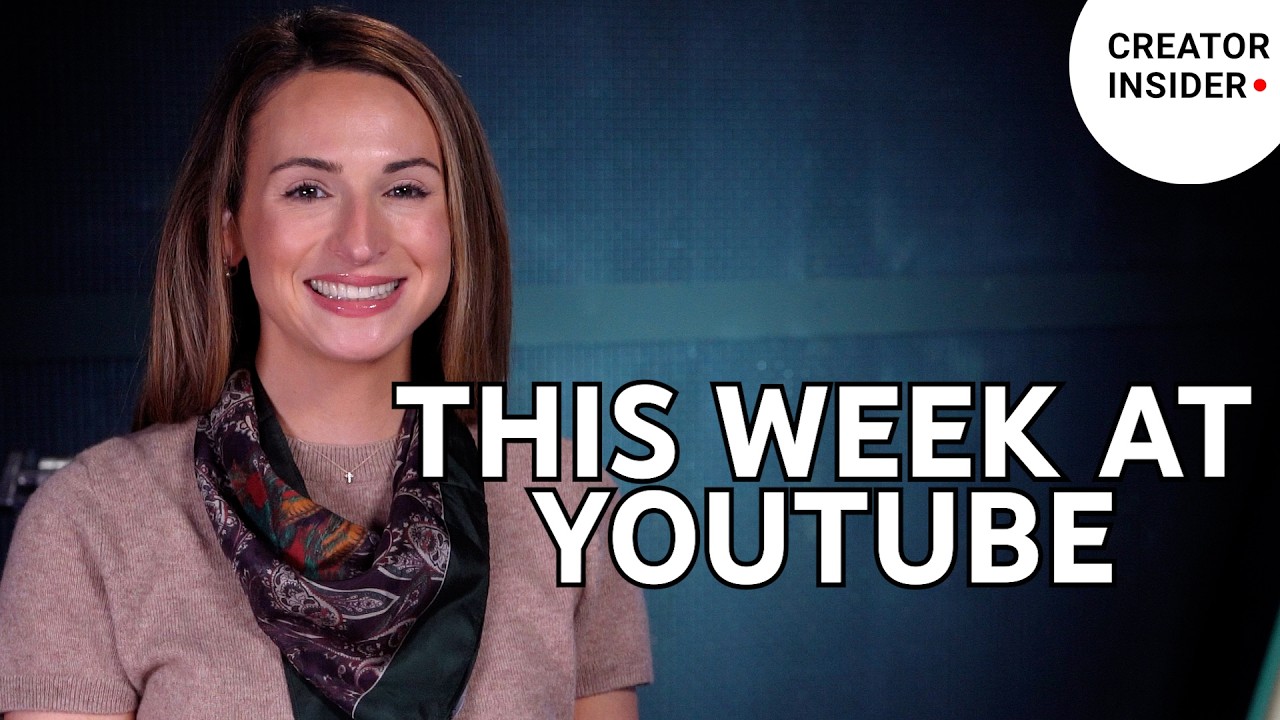 This Week at YouTube: Studio Payment Activity Expansion