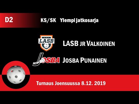 D2 sarjan peli LASB valkoinen - Josba punainen