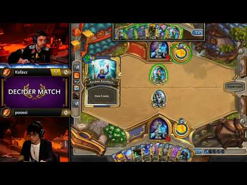Kalàxz vs. posesi – Top 8 Group A Decider – Hearthstone Masters Tour Las Vegas – Day 3