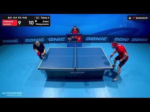 13:15 Oleksandr Ivashkin - Artem Maksymenko 29.09.2023 TT Euro.Cup Ukraine Star. TABLE 4