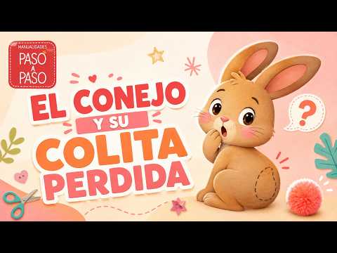 El conejo y su colita perdida - actividad para niños