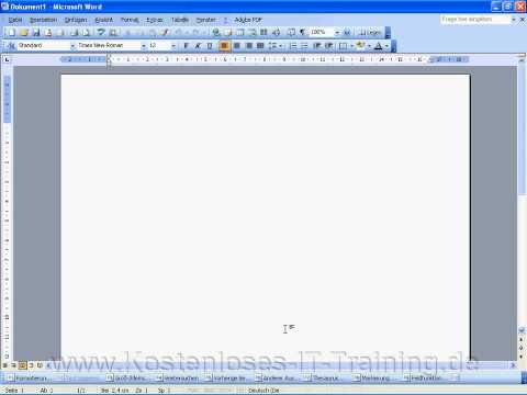 Word Funktionstasten besser nutzen