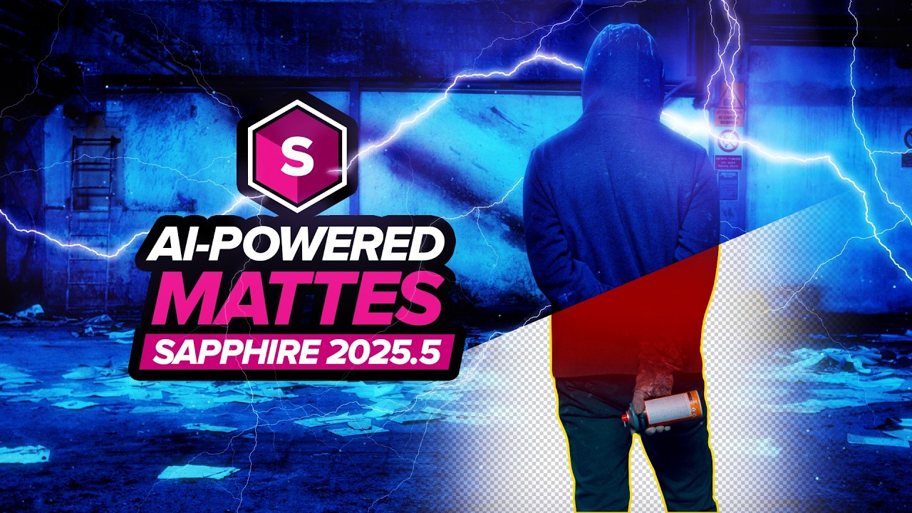 Sapphire: Instant Masking with Matte Assist ML