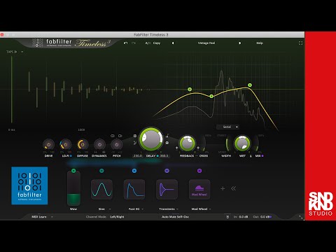 Fabfilter Timeless 3, You'll never need another delay plugin.