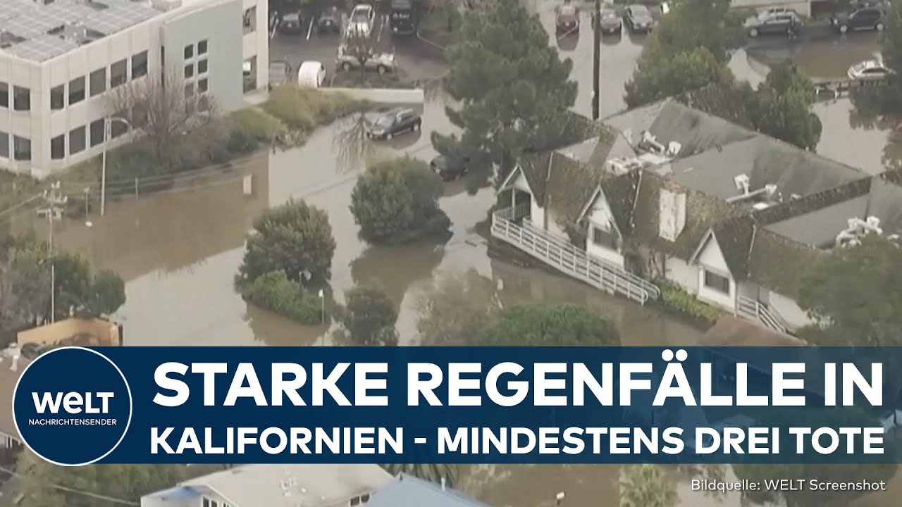 WINTERSTÜRME IN KALIFORNIEN: Starkregen und Schlammlawinen fordern Tote – neue Fluten drohen!