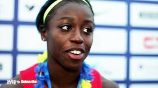 DESIRE HENRY TELLS US ABOUT HER 100m DEFEAT | British Athletics Champs 2016 |