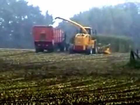 Demarez - Marreel: Mais hakselen.