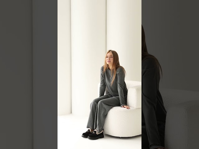 Чоботи жіночі шкіряні байка хутро 592641 Чорний Лофери жіночі замшеві на хутрі 593385 Чорні