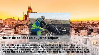 ‘baile’ de policias en quijorna  (elpais)