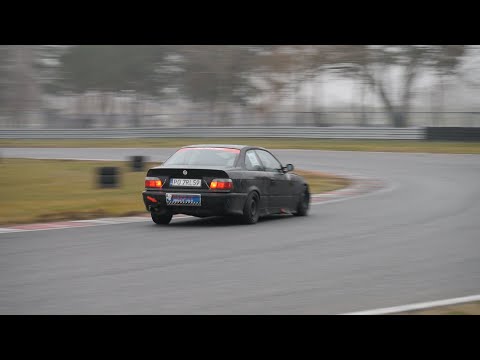 Anna Bigos, BMW E36 318is - SuperOES Wigilijny Tor Poznań - 12.12.2020