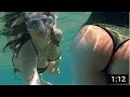 Disha Patani Hot Underwater Bikini Video