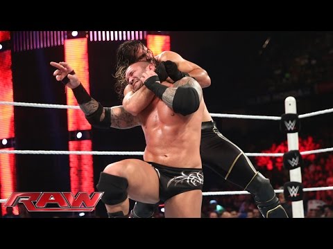 Randy Orton vs. Seth Rollins - WWE World Heavyweight Championship Match: Raw, Aug. 10, 2015