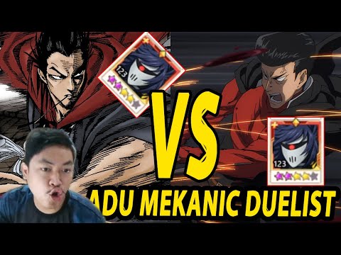 🔥🔥ADU MEKANIK PARA DUELIST PLAYER!! ATOMIC SIDE VS METAL BAT SIDE! - ONE PUNCH MAN The Strongest