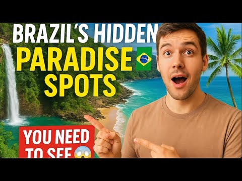 🔥 Brazil’s Hidden Paradise Spots You NEED to See 😱🇧🇷