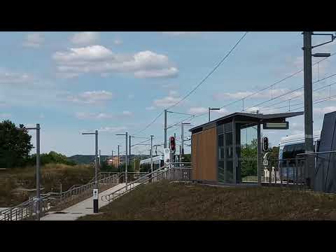 Tram T13 Express Mercredi 6 Juillet 2022 - Jour-J de l'inauguration🎊🎊 #sncf #tramway #tram #Tram t13