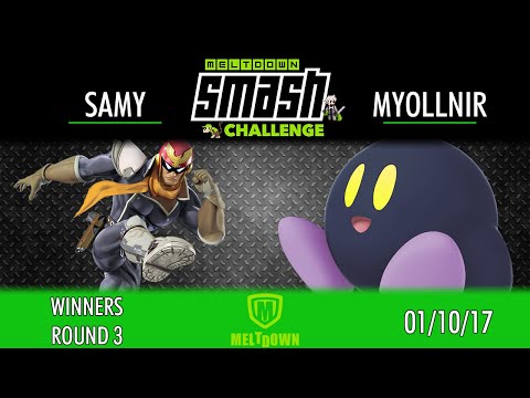 [MSC 5] Winners Round 3 - Samy (Cpt. Falcon) vs Myollnir (Kirby, Bayonetta)