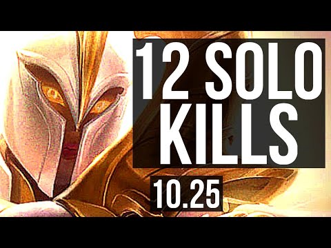 KAYLE vs RIVEN (TOP) | 12 solo kills, 300+ games | BR Diamond | v10.25