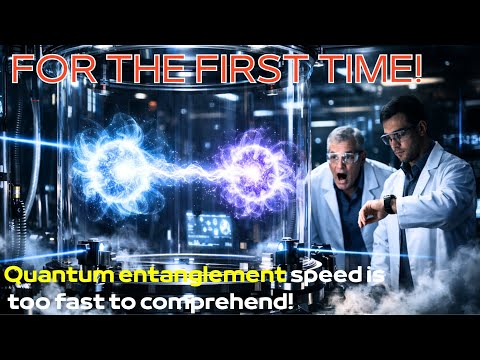 Scientists Measure Quantum Entanglement Speed — And It Breaks Physics