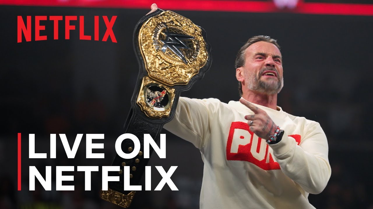 WWE RAW | World Heavyweight Championship - CM Punk vs. Bron Breakker | Live on Netflix