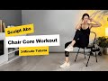 3 Minute Chair Tabata Workout To Burn Belly Fat Sculpt Abs And Tone Your Waist At Home