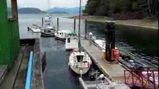 preview picture of video 'Rocking and Rolling In Squirrel Cove - Desolation Sound, BC, Canada'