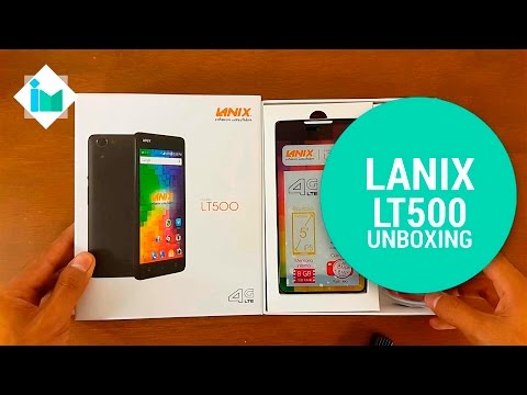 Lanix Ilium LT500 – Unboxing