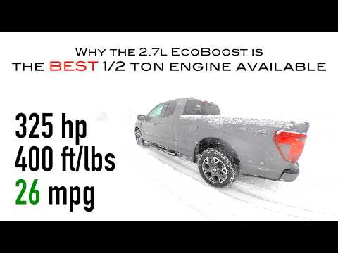 Why the 2.7L Ford Ecoboost is the best 1/2 ton truck engine available today