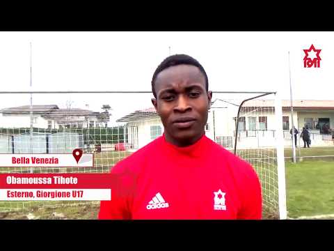 23^ Giornata Giorgione Alba Borgo Roma 3-1 Allievi Elite U17 Intervista a Obamoussa Tihote