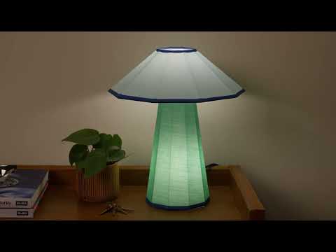 Trimme Table Lamp - Blue/ Purple