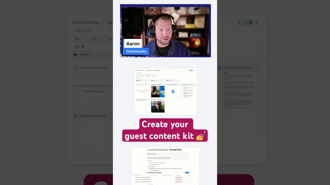 How to Create a Guest Content Kit That Gets You More "Yes" Replies | Descript #shorts #videoediting video thumbnail