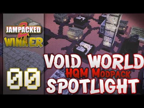 Minecraft - "VOID WORLD"- FTB -HQM - "MOD PACK SPOTLIGHT" - EP 00