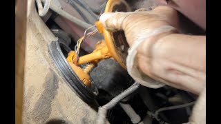 1996-2000 Chrysler Sebring, Replacing the Fuel Pump Cartridge