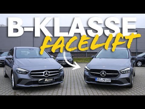 🌟 The Mercedes-Benz COMPARISON: B-Class facelift vs. previous model! 🌟