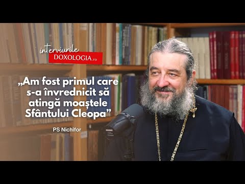 În dialog cu PS Nichifor: „Am fost primul care s-a învrednicit să atingă moaștele Sfântului Cleopa”