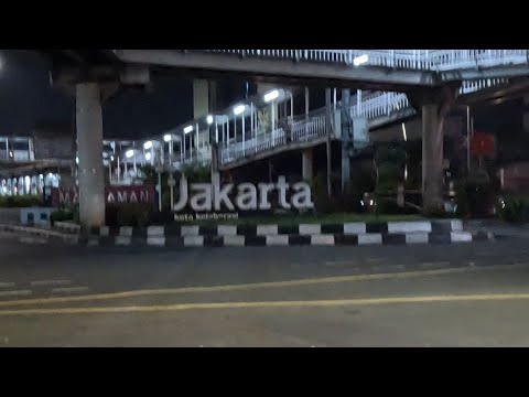 A Night in Jakarta Indonesia