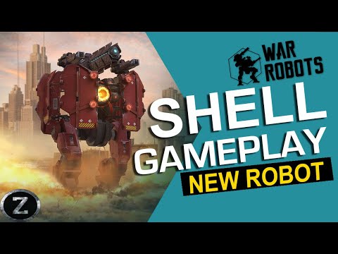 War Robots: NEW Robot SHELL MK2 | Shell Robot Gameplay | War Robots LIVE SERVER GAMEPLAY