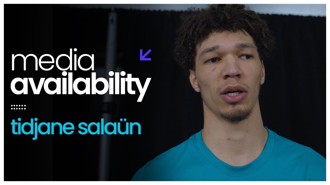 Hornets at Knicks: Tidjane Salaün Postgame Media Availability | 12/3/2025