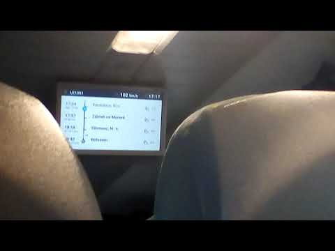 Elektroničky displej v LeoExpress (2018)