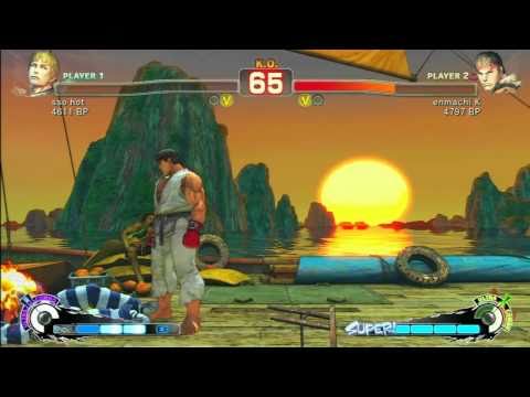 SSF4 Rank Match  sso hot (CD)  vs  enmachi K (RY)