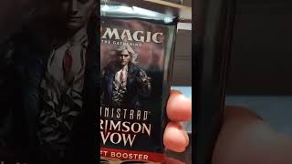 Opening an Innistrad Crimson Vow Draft Booster Box Pack 1 #mtg #boosterpacks #unboxing #cardgame