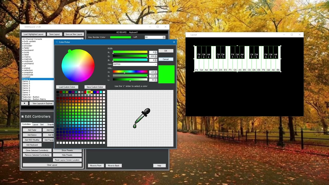 DAWSound MIDI/OSC Controller - Keyboards