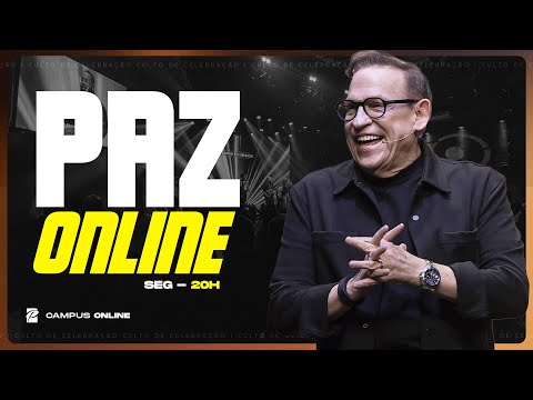 Culto Online 20h00 | Segunda, 27/10/2025 | Paz Church São Paulo