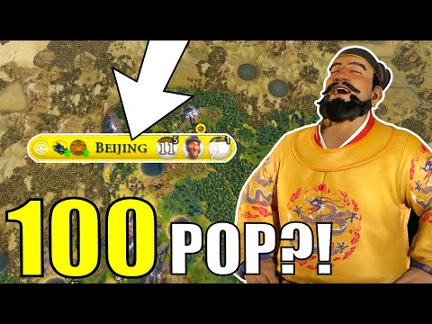 Civ 6 | Mission, 100 Pop Capital. This Game Was Absolutely NUTS – (#1 Deity China Civilization VI)