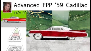 🚙 1959 Cadillac Eldorado Biarritz 🚙 | ADVANCED DIFFICULTY FPP QUILT BLOCK | Pattern on my ETSY shop